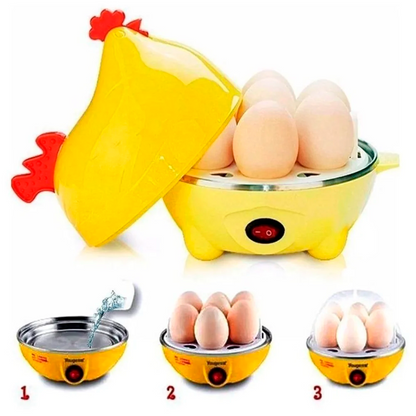 Hervidor Eléctrico de Huevos,  ¡COCINA 7 HUEVOS EN SOLO 10 MINUTOS!