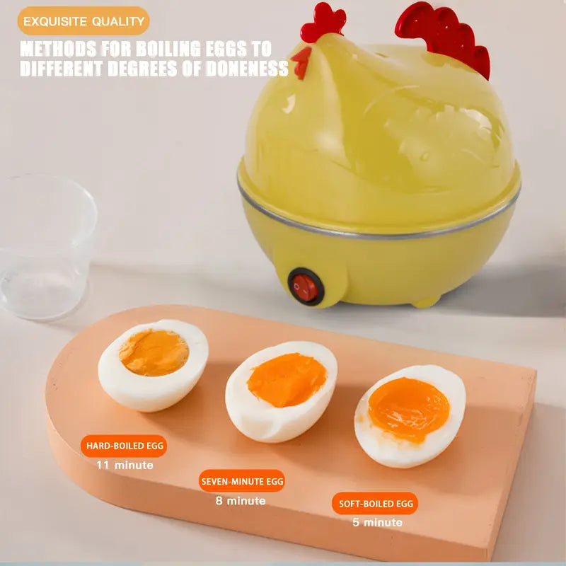 Hervidor Eléctrico de Huevos,  ¡COCINA 7 HUEVOS EN SOLO 10 MINUTOS!